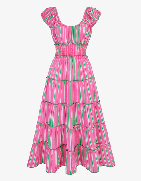 pink city prints rah rah dress Rah Rah Dress in Ice Lolly Stripe by Pink City Prints
