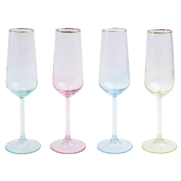 Estelle Colored Wine Glasses - Set of 6, Amethyst– Blue Print