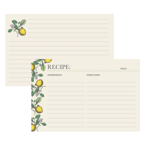 RECIPE CARDS